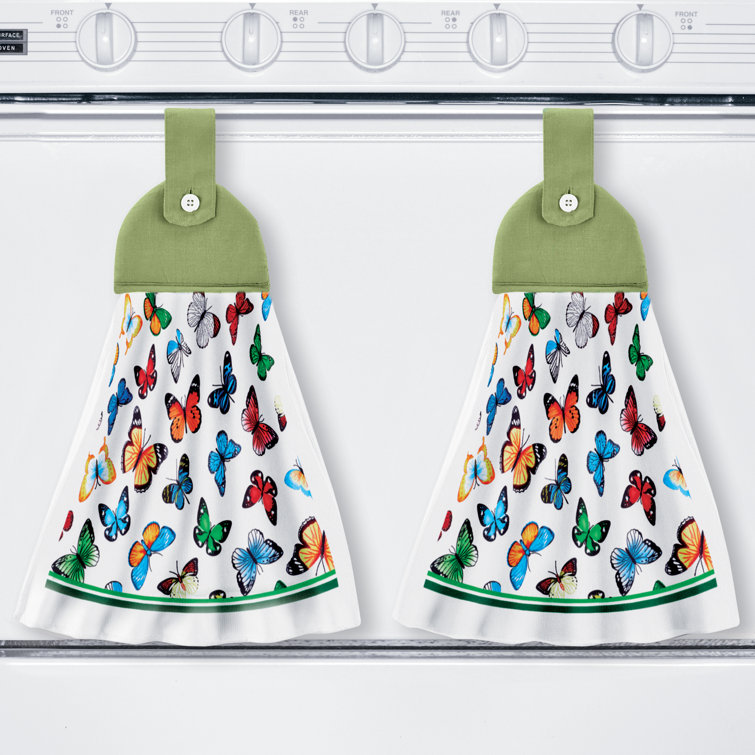 Gracie Oaks Butterfly Kitchen Towels Wayfair